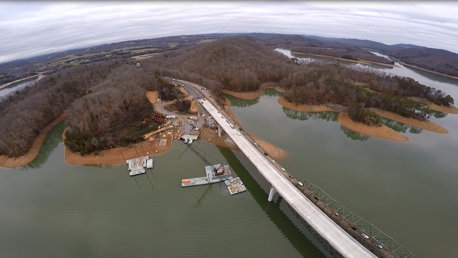 Hwy 33 bridge in Union County fully open